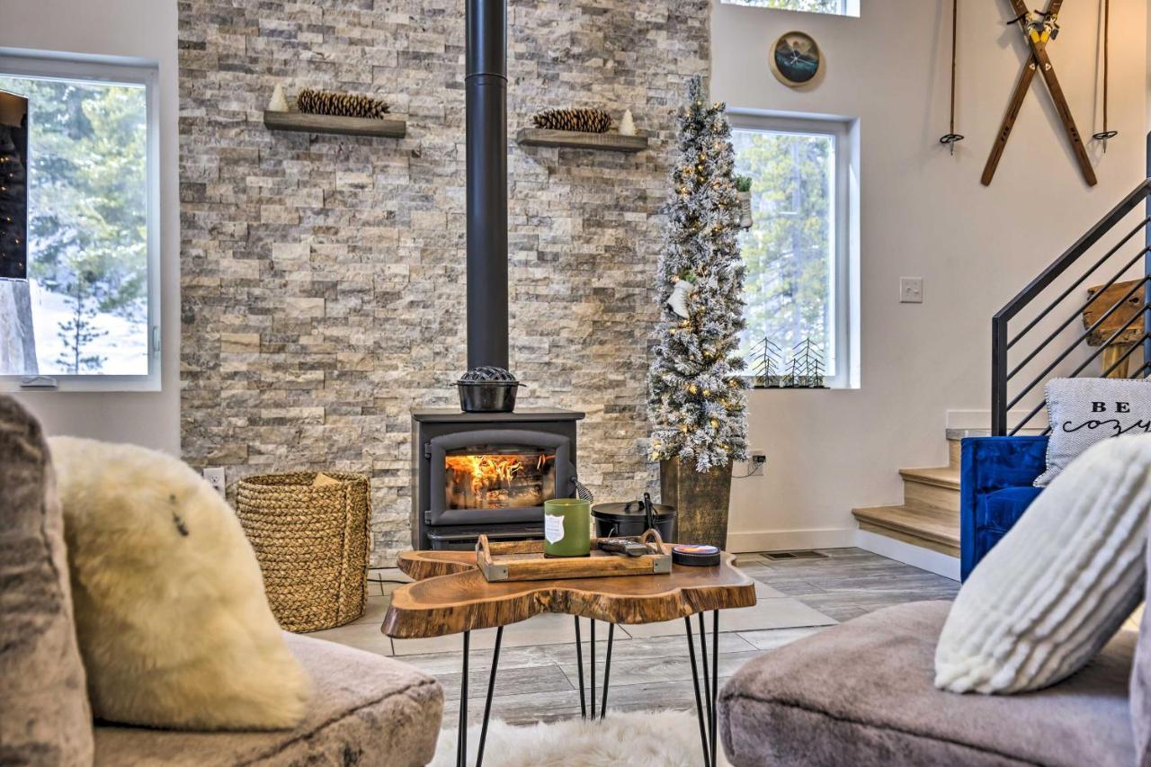 Modern Mtn Cabin Less Than 2 Mi To St Marys Glacier 아이다호 스프링스 외부 사진