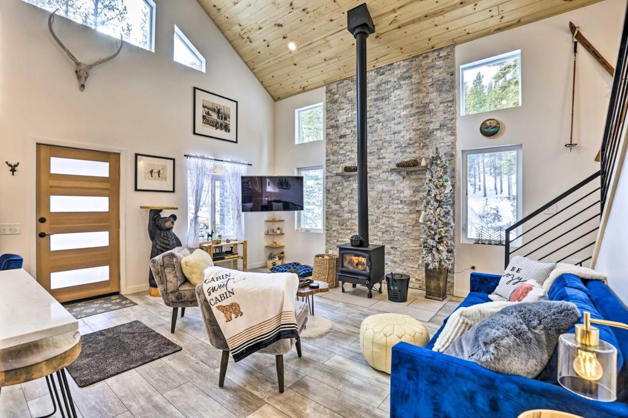 Modern Mtn Cabin Less Than 2 Mi To St Marys Glacier 아이다호 스프링스 외부 사진