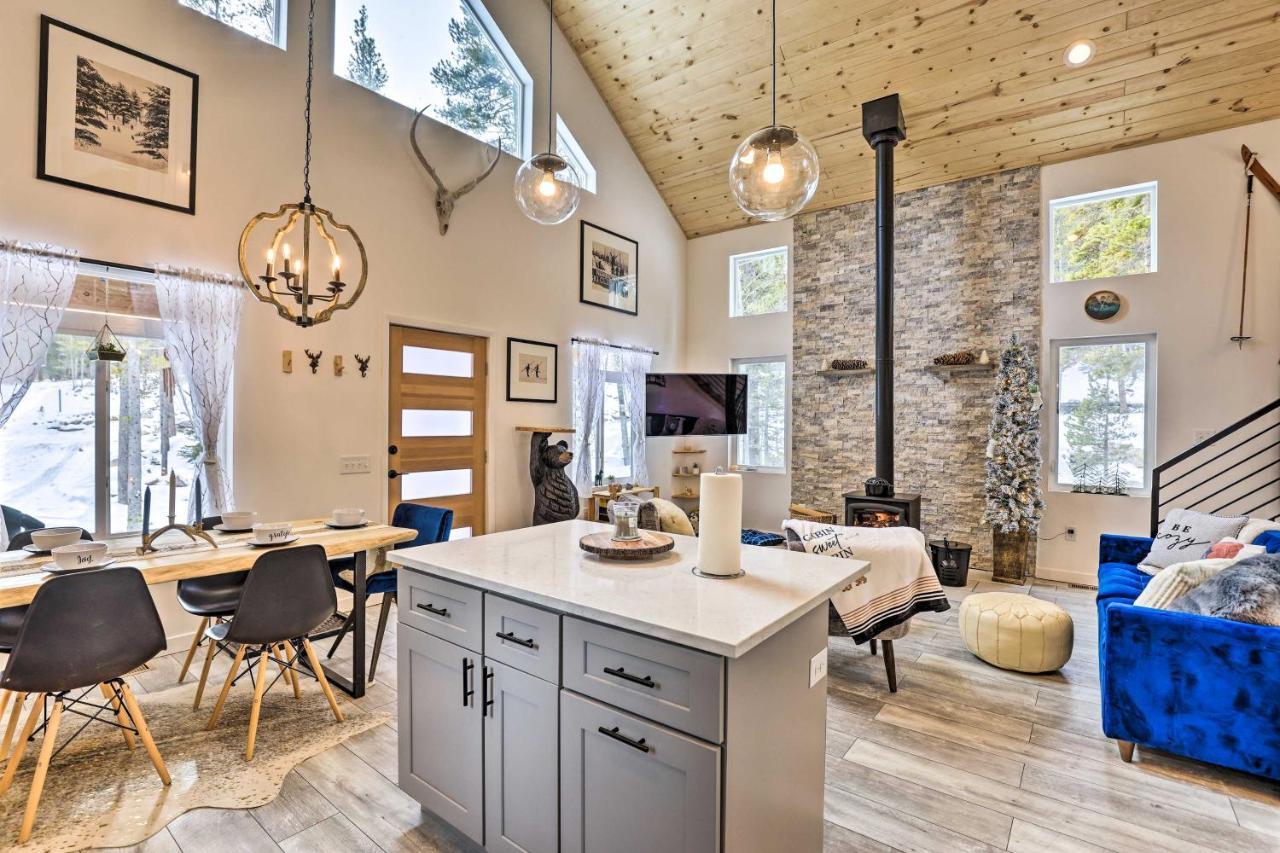 Modern Mtn Cabin Less Than 2 Mi To St Marys Glacier 아이다호 스프링스 외부 사진